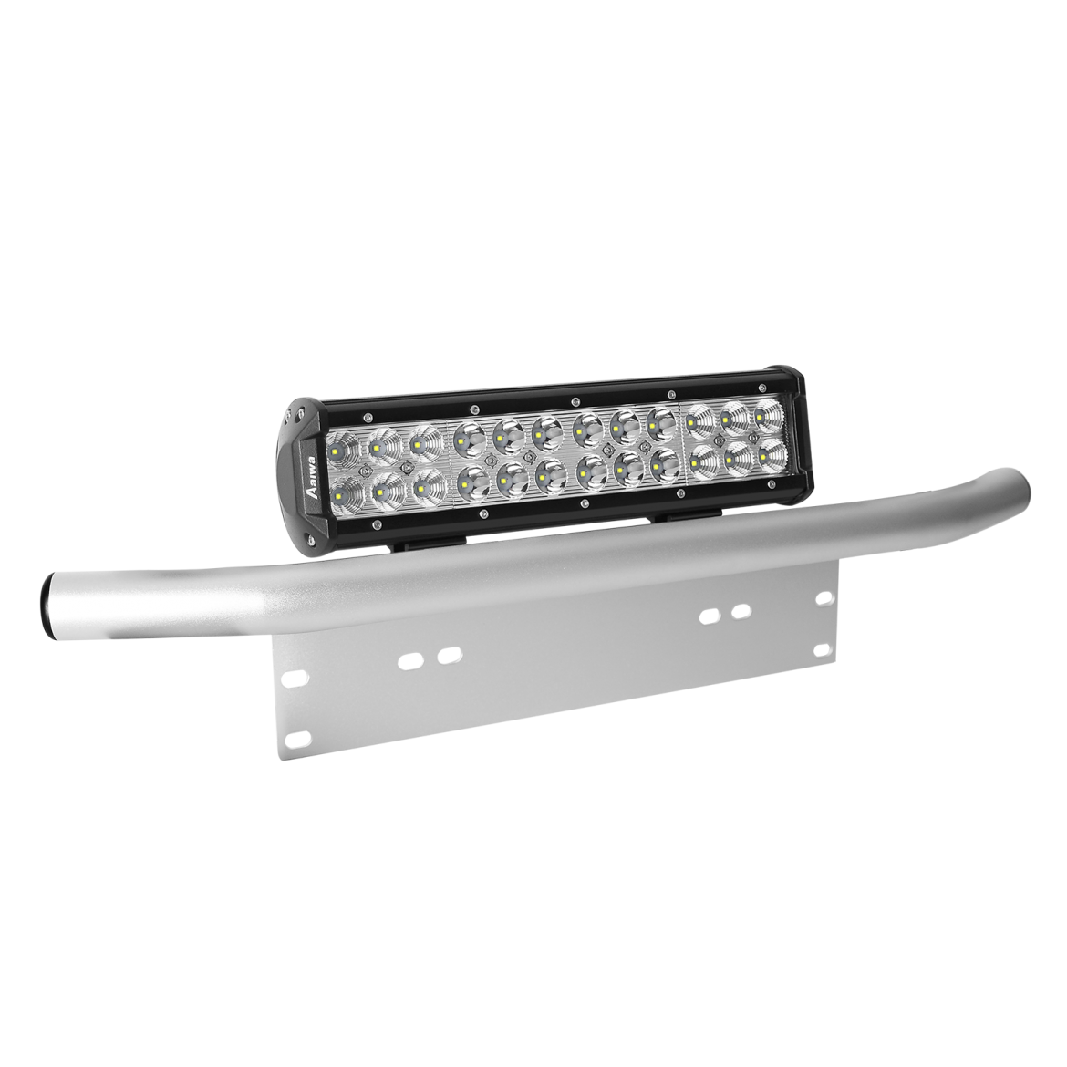 universal for all car Silver License plate light mounts LED work